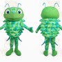 Green And Blue Beetle Bug Mascot Costume