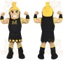 Black Yellow Trojan Warrior Mascot Costume