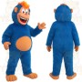 Blue Orange Monkey Mascot Costume