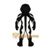 Black White Snake Mascot Costume Black White Snake Mascot Costume