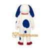 White Blue Spotted Dog Mascot Costume White Blue Spotted Dog Mascot Costume