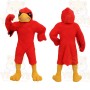 Red Yellow Cardinal Bird Mascot Costume