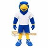 Blue Yellow White Eagle Mascot Costume