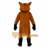 Brown White Black Fox Mascot Costume Brown White Black Fox Mascot Costume