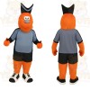 Orange Gray Black Monster Mascot Costume