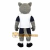 Gray White Navy Wolf Mascot Costume Gray White Navy Wolf Mascot Costume