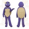 Purple Beige Female Turtle Mascot Costume