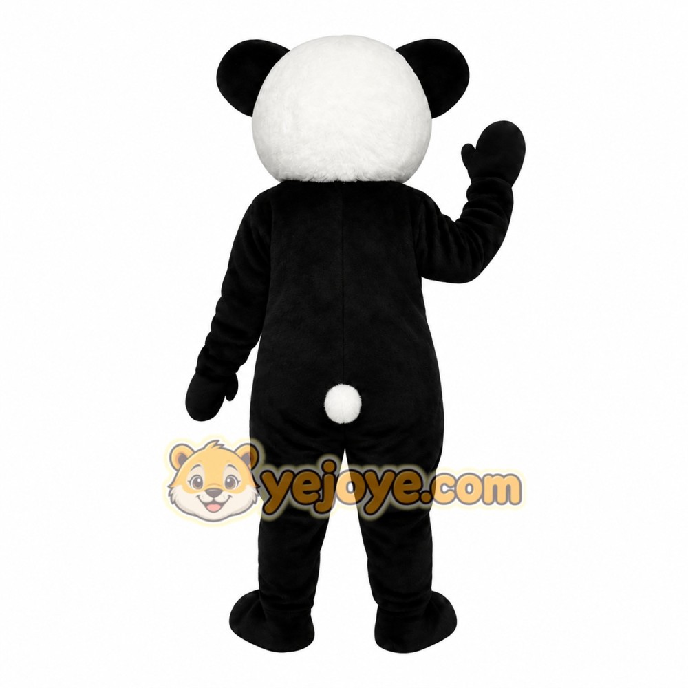 Black White Panda Mascot Costume Black White Panda Mascot Costume