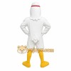 White Yellow Red Chicken Mascot Costume White Yellow Red Chicken Mascot Costume