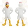 White Yellow Red Chicken Mascot Costume