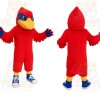 Red Blue Yellow Cardinal Bird Mascot Costume
