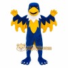 Blue Yellow White Eagle Mascot Costume
