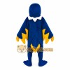 Blue Yellow White Eagle Mascot Costume