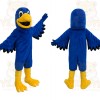 Blue Yellow Bird Mascot Costume