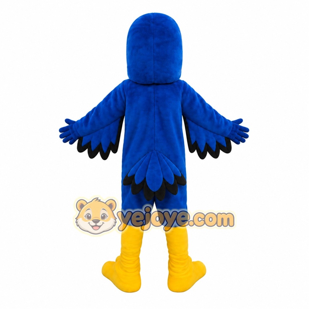 Blue Yellow Bird Mascot Costume Blue Yellow Bird Mascot Costume