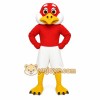 Red White Yellow Bird Mascot Costume Red White Yellow Bird Mascot Costume