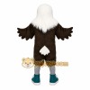 White Brown Yellow Bald Eagle Mascot Costume White Brown Yellow Bald Eagle Mascot Costume