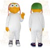 White Yellow Green Turtle Mascot Costume