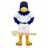 Blue Yellow Baseball Eagle Mascot Costume