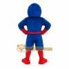 Blue Red Superhero Bird Mascot Costume Blue Red Superhero Bird Mascot Costume