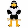 Black Yellow White Eagle Mascot Costume