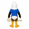 Blue White Yellow Brown Eagle Mascot Costume Blue White Yellow Brown Eagle Mascot Costume