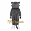 Gray White Cat Mascot Costume Gray White Cat Mascot Costume