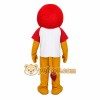 Red Yellow White Lion Mascot Costume Red Yellow White Lion Mascot Costume