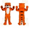Orange Black Tiger Mascot Costume