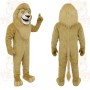 Tan Lion Mascot Costume