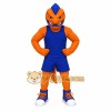 Orange Blue Dinosaur Mascot Costume Orange Blue Dinosaur Mascot Costume