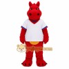 Red White Yellow Dragon Mascot Costume Red White Yellow Dragon Mascot Costume