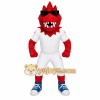 Red White Blue Sunglasses Dragon Mascot Costume Red White Blue Sunglasses Dragon Mascot Costume