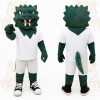 Green White Dragon Mascot Costume