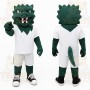 Green White Dragon Mascot Costume