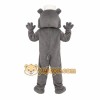 Gray White Blue Sailor Bulldog Mascot Costume