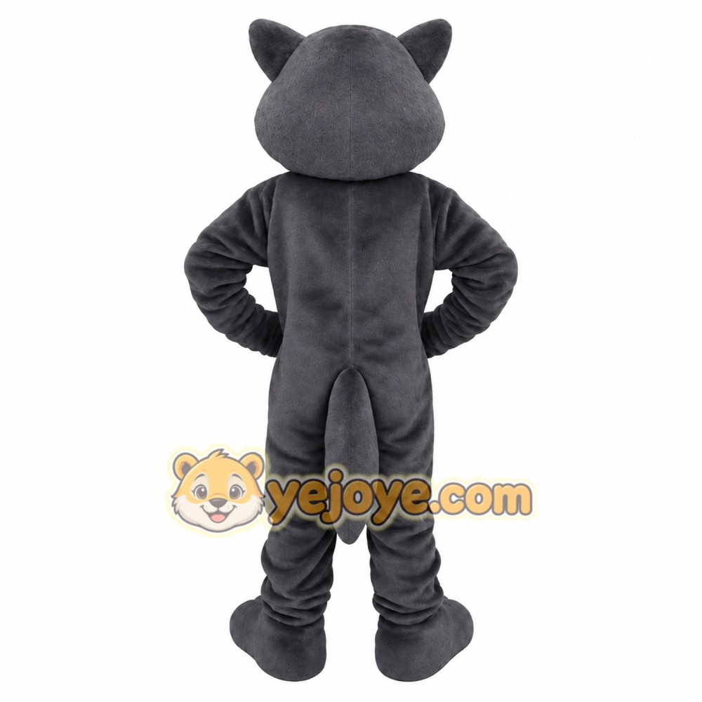 Gray White Tiger Mascot Costume Gray White Tiger Mascot Costume