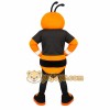 Orange Black Bumble Bee Mascot Costume
