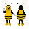 Yellow Black Bee Mascot Costume