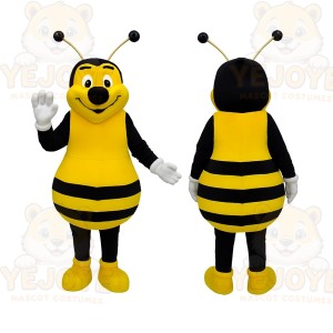 Yellow Black Bee Mascot Costume