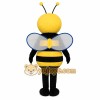 Yellow Black Bee Mascot Costume Yellow Black Bee Mascot Costume