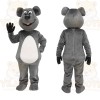 Gray White Mouse Mascot Costume