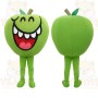 Green Apple Mascot Costume