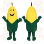 Yellow Green Corn Mascot Costume