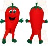 Red Green Hot Chili Pepper Mascot Costume