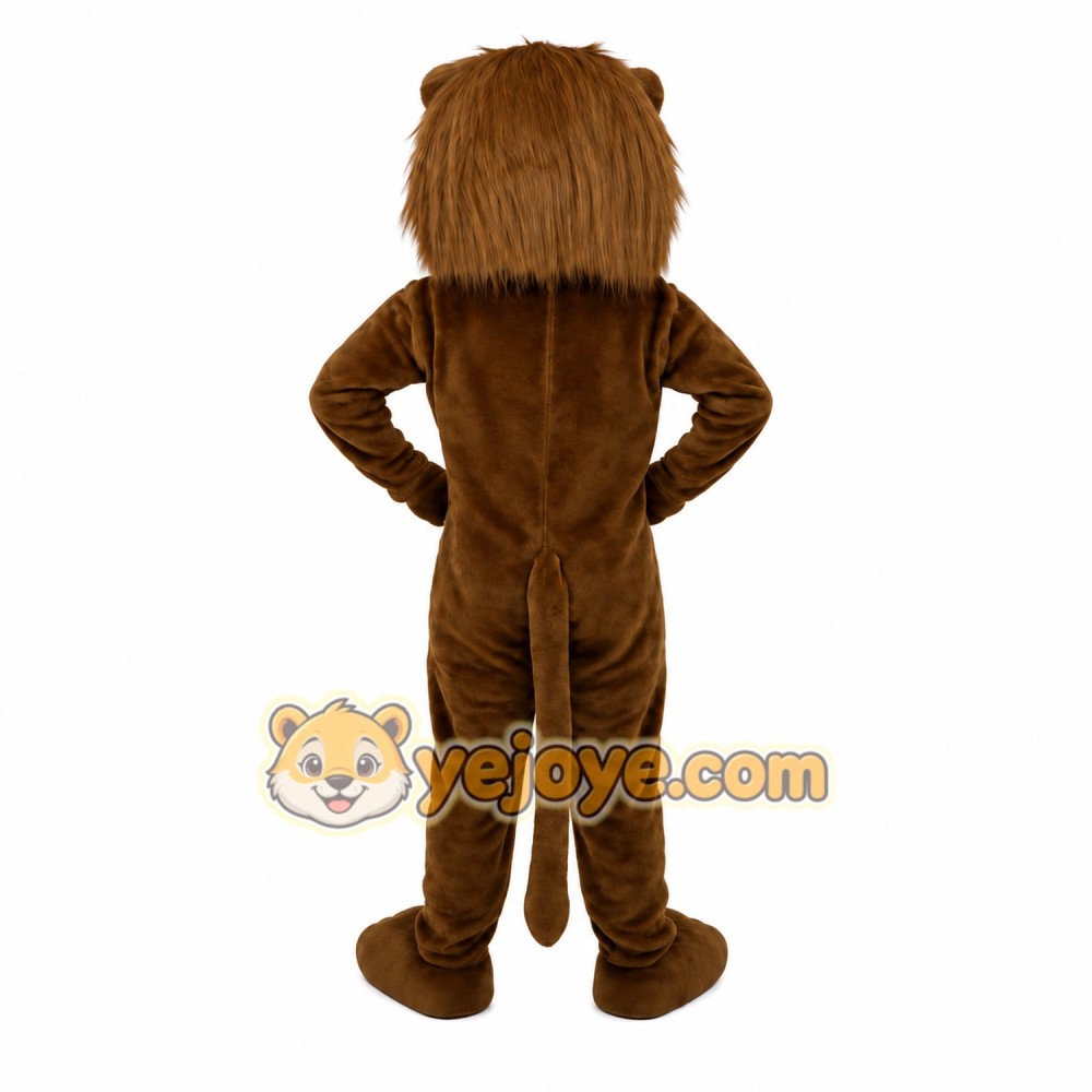Brown Lion Mascot Costume Brown Lion Mascot Costume