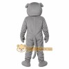 Gray Bulldog Mascot Costume Gray Bulldog Mascot Costume