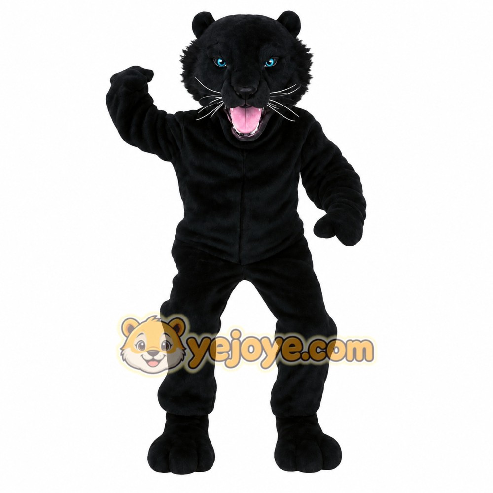 Black Panther Mascot Costume Black Panther Mascot Costume