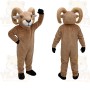 Tan Brown Bighorn Sheep Mascot Costume