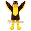 Brown Yellow Eagle Mascot Costume Brown Yellow Eagle Mascot Costume